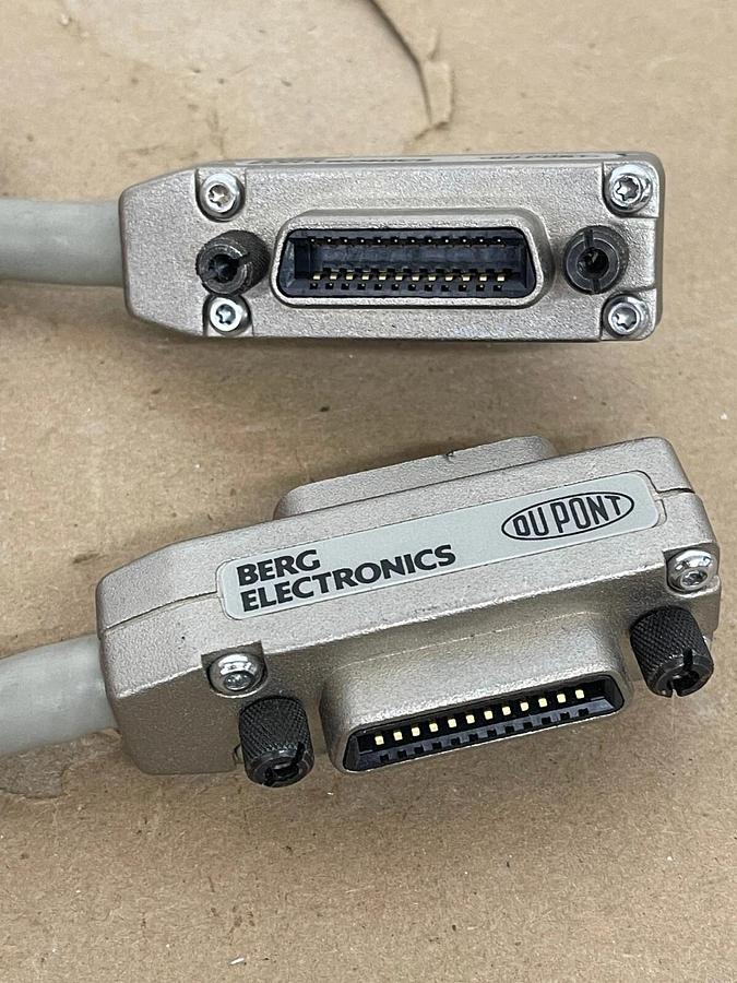 Used Dupont Berg Electronics 81190-020 double-shielded cable 2-meter GPIB interface