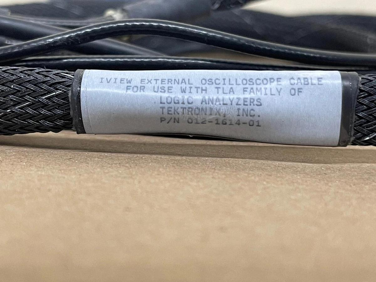 Used TEKTRONIX 012-1614-01 iView Oscilloscope Cable W/ GPIB-USB-B Interface Adapter