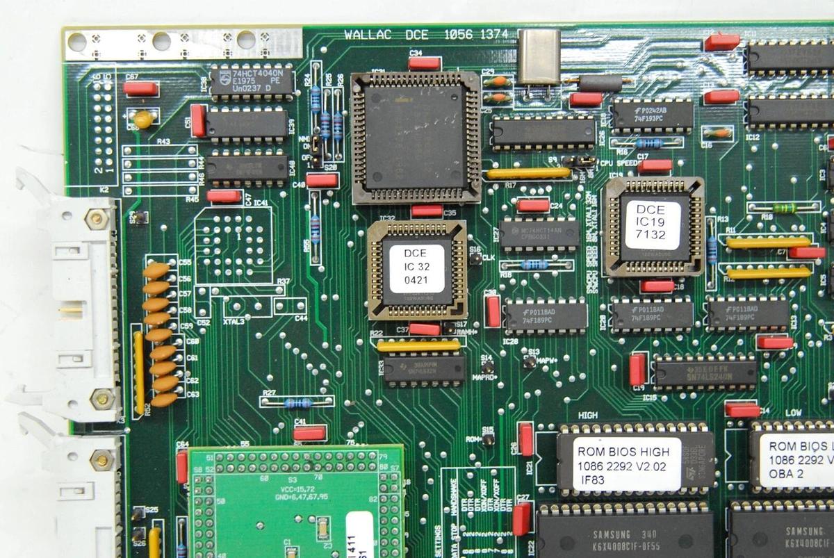 Used Wallac DCE 1056 1374 D Board W/ RYE 1056 1388 B Board