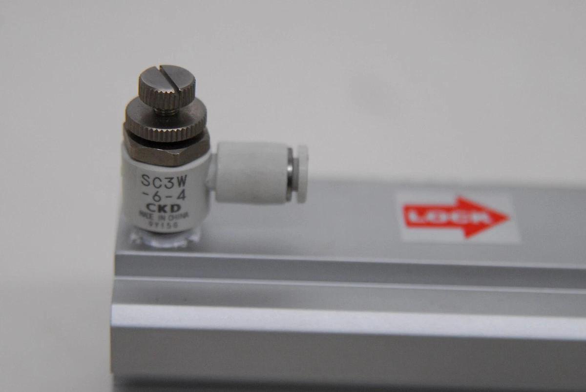 Used CKD USSD-KL-32-70-F-N Position Locking Compact Cylinder