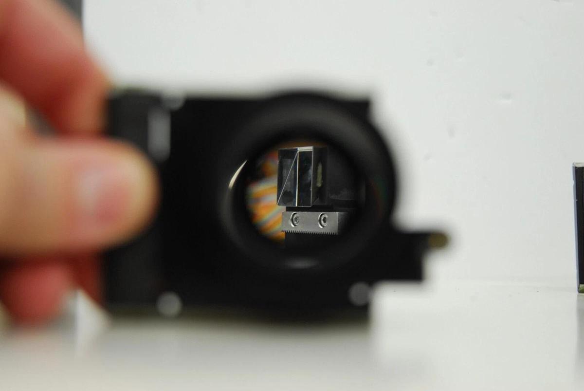 Used Olympus Vanox AHBS3 Mounted Mirrors Prisms Optics Rails - Lot of 4