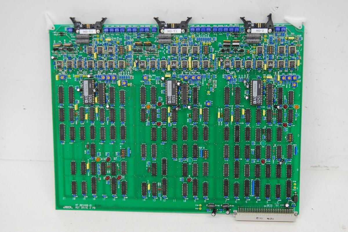 Used Jeol MP003480-01 MOT DRIVE 2 PB for Jeol JEM 1230 TEM Electron Microscope