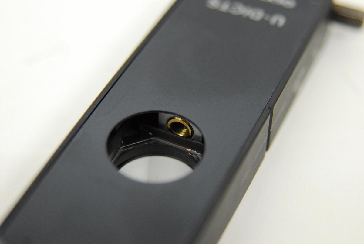 Used Olympus U-DICTS Microscope Nomarski DIC Prism Slider Shift Type (BX/IX)