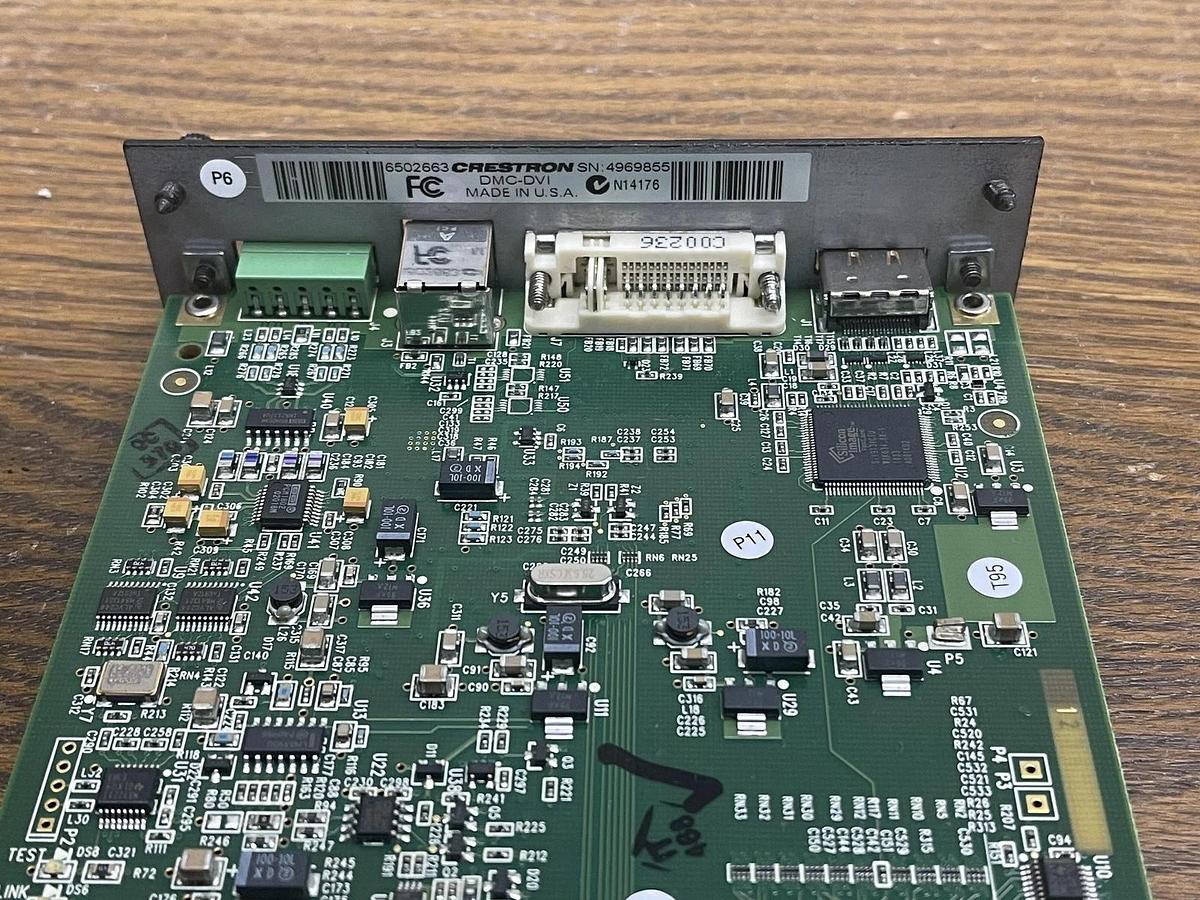 Used Crestron DMC-DVI Input Card