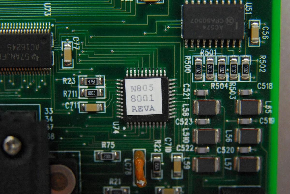 Used Applied Biosystems N8059004 PCBA TEC Microprocessor (GeneAmp 9700 Control Board)