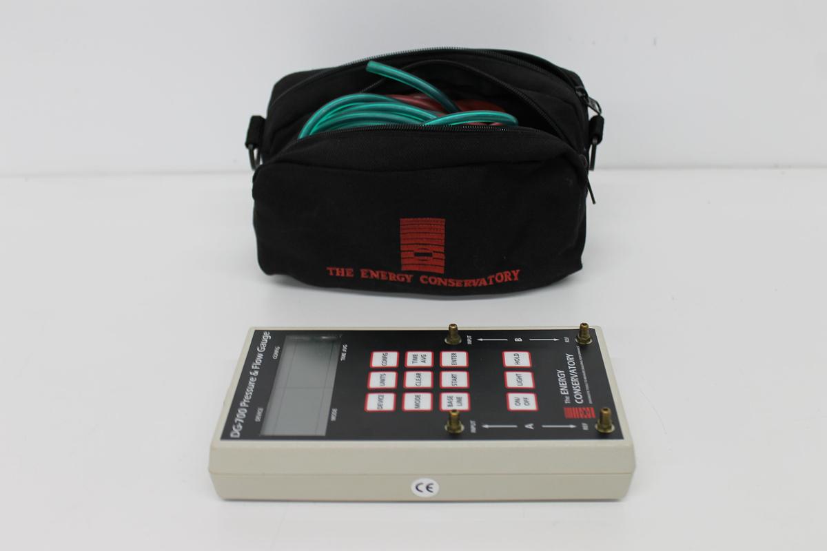 Used The Energy Conservatory DG-700 Digital Manometer Pressure & Flow Gauge