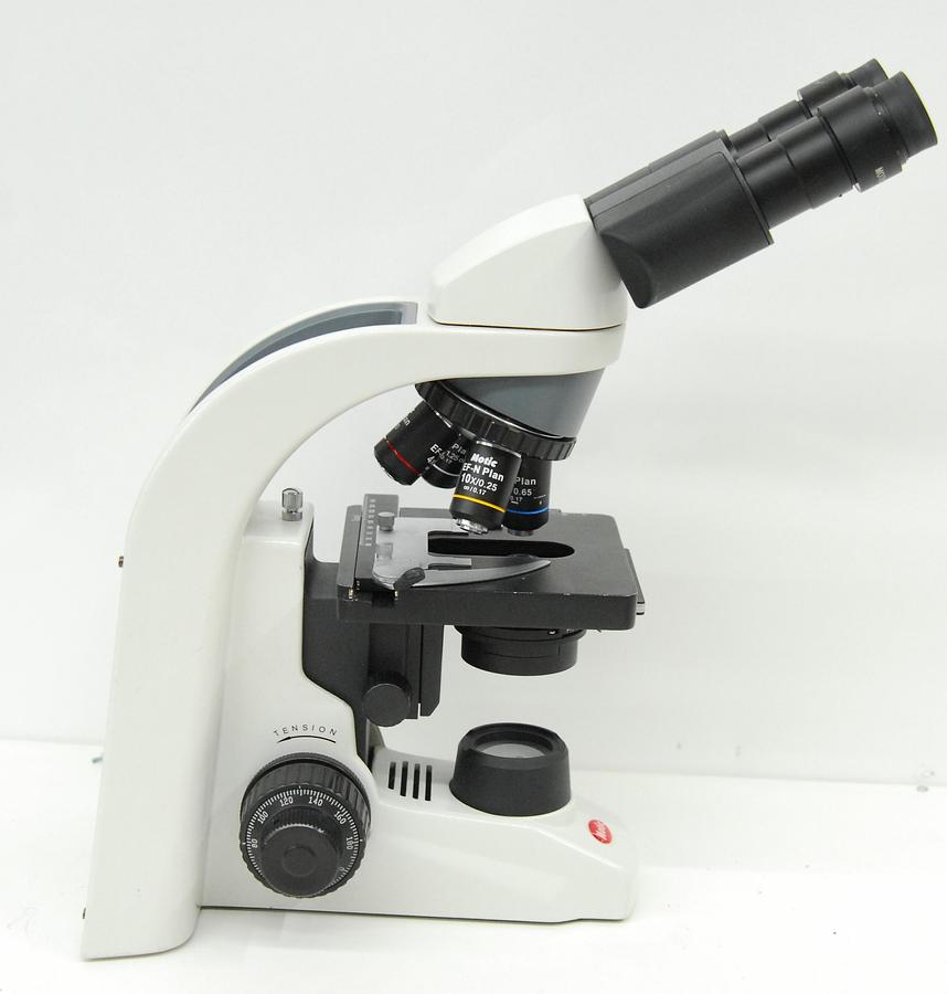 Used Motic BA210 Binocular Microscope W/ EF-N Plan 4/10/40/100 Objectives