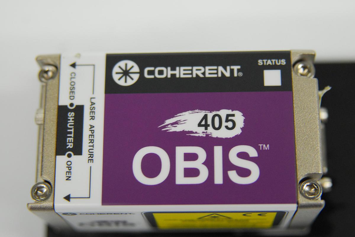 Used Coherent 1284369 OBIS 405nm 50mW LX Laser Module