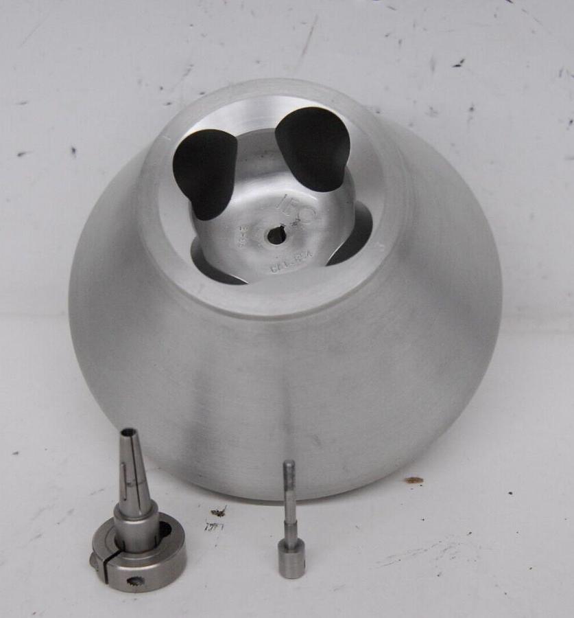 Used IEC 854 Fixed Angle Rotor 4 x 50 mL (CAT NO: 05-112-128) W/ Screw and Coupler