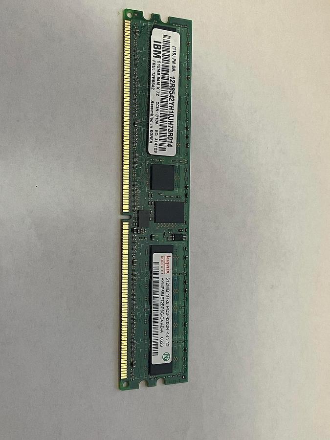 Used IBM 12R8542 512MB DIMM DDR2 (1 x 512MB)