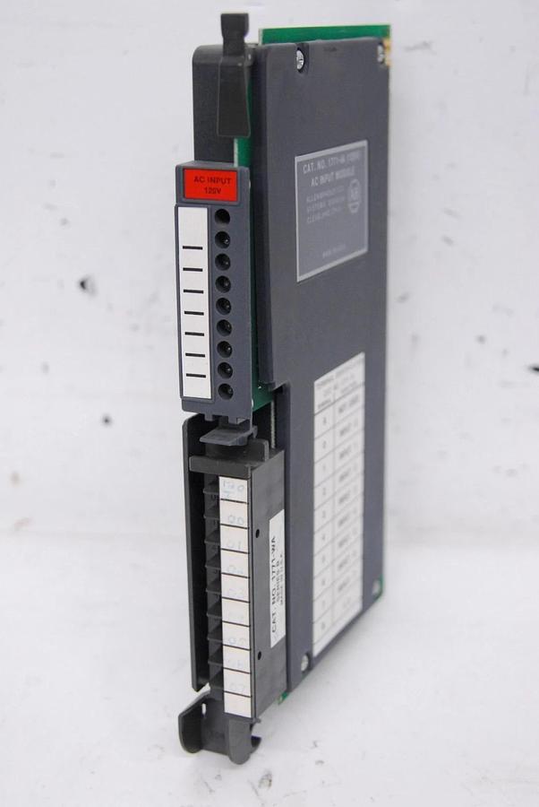 Used Allen-Bradley 1771-IA (120V) AC Input Module W/ Wire Arm 1771-WA