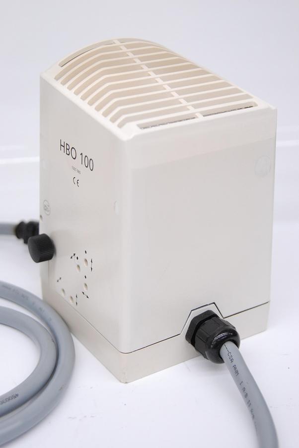 Used Zeiss LEJ FluoArc 001.26C Power Supply 400.26A Console HBO 100 Lamp Housing