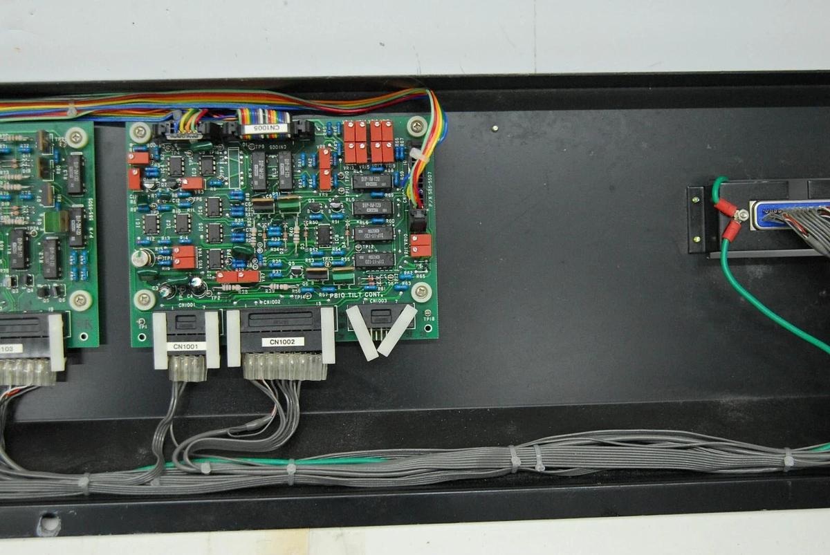 Used Hitachi SEM TrackBall Control Panel 585-5525 W/ Attached Control Boards