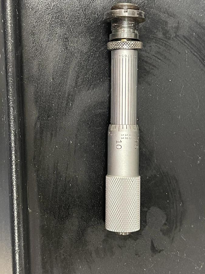 Used STARRETT Mechanical Micrometer Head