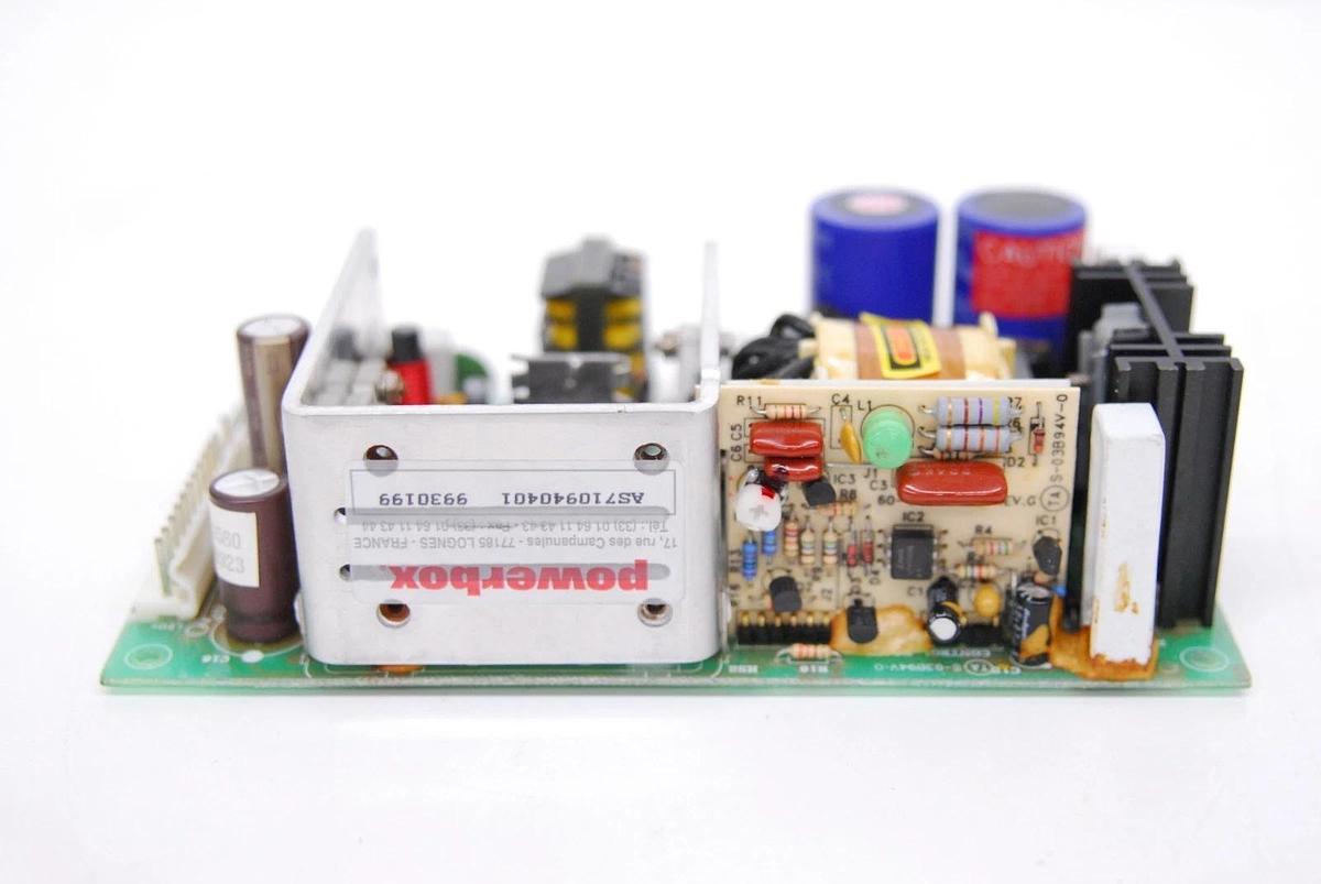 Used Powerbox PU110-45-1A Quad Output Power Supply (+5V,10A/+12V,5A/-12V,1A/+24V,3A)