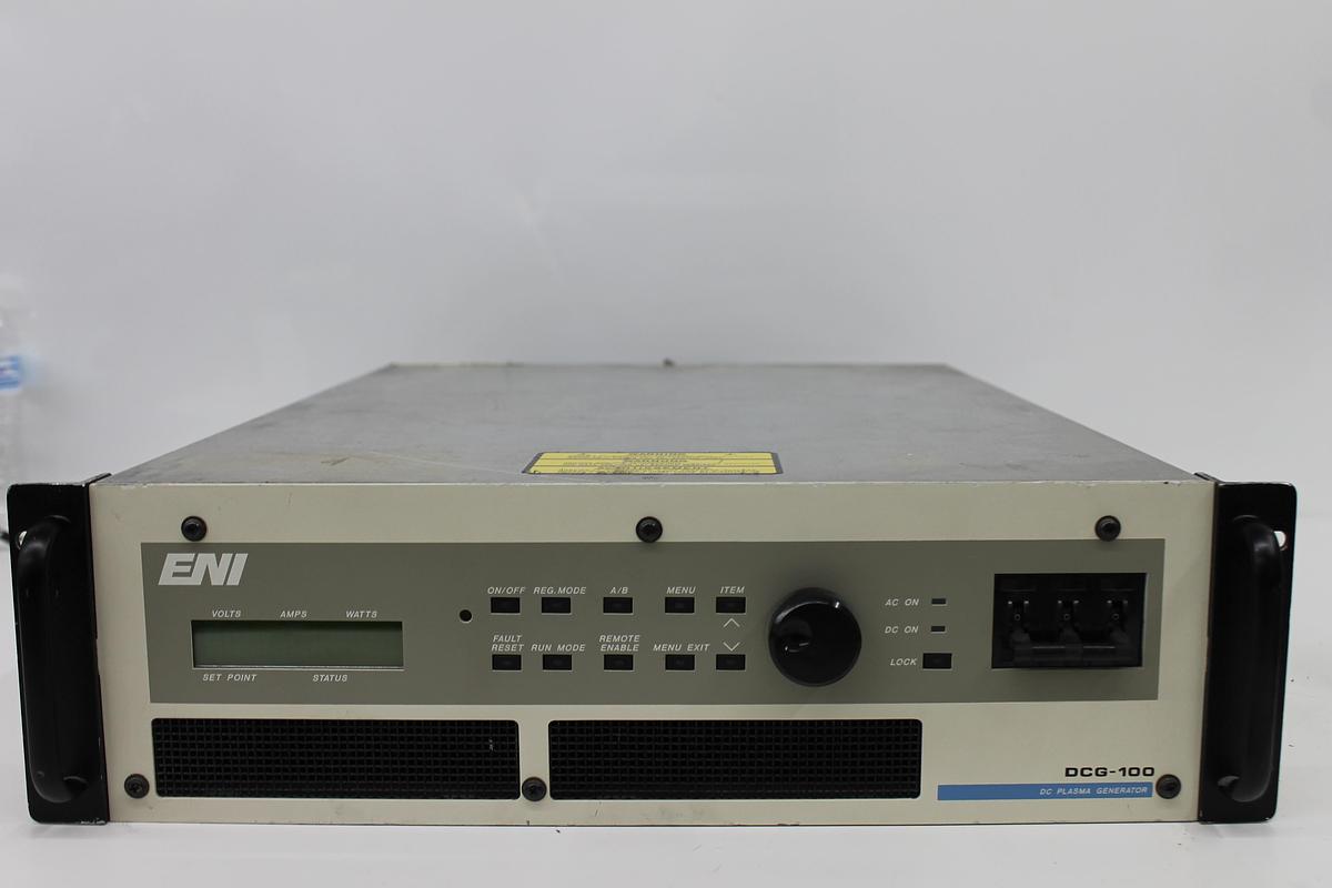 Used ENI Power Systems DCG-100 DC Plasma Generator