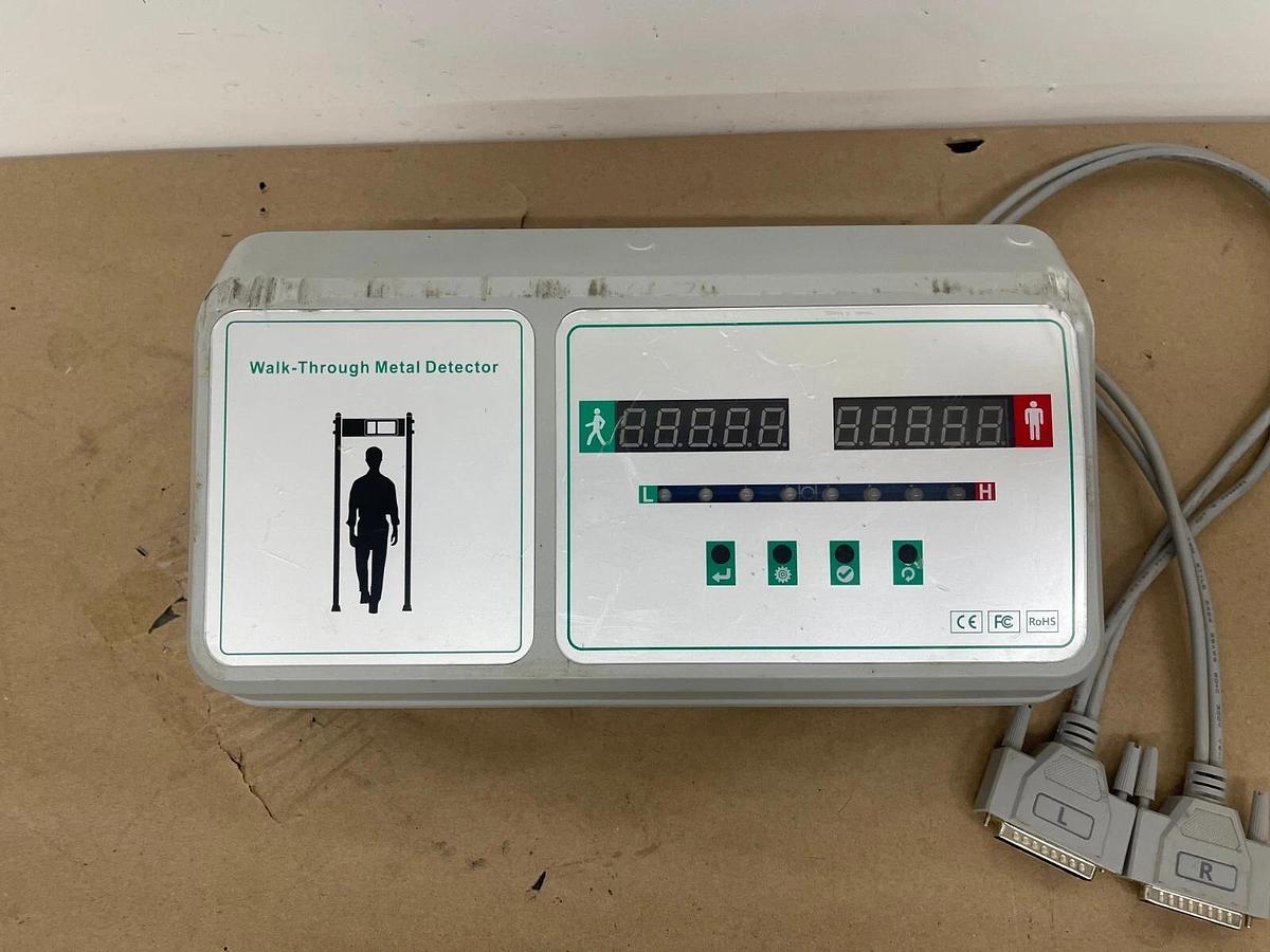 Used Control Unit for Zorpro 6T Walkthrough Metal Detector