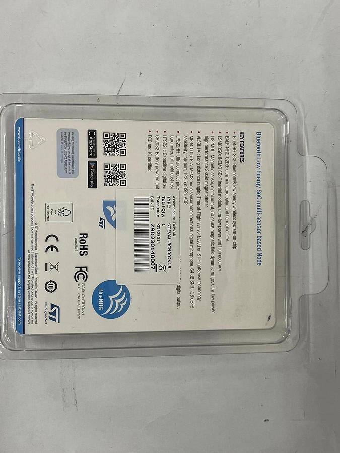 Used STMicroelectronics STEVAL-BCN002V1B  BlueNRG-Tile