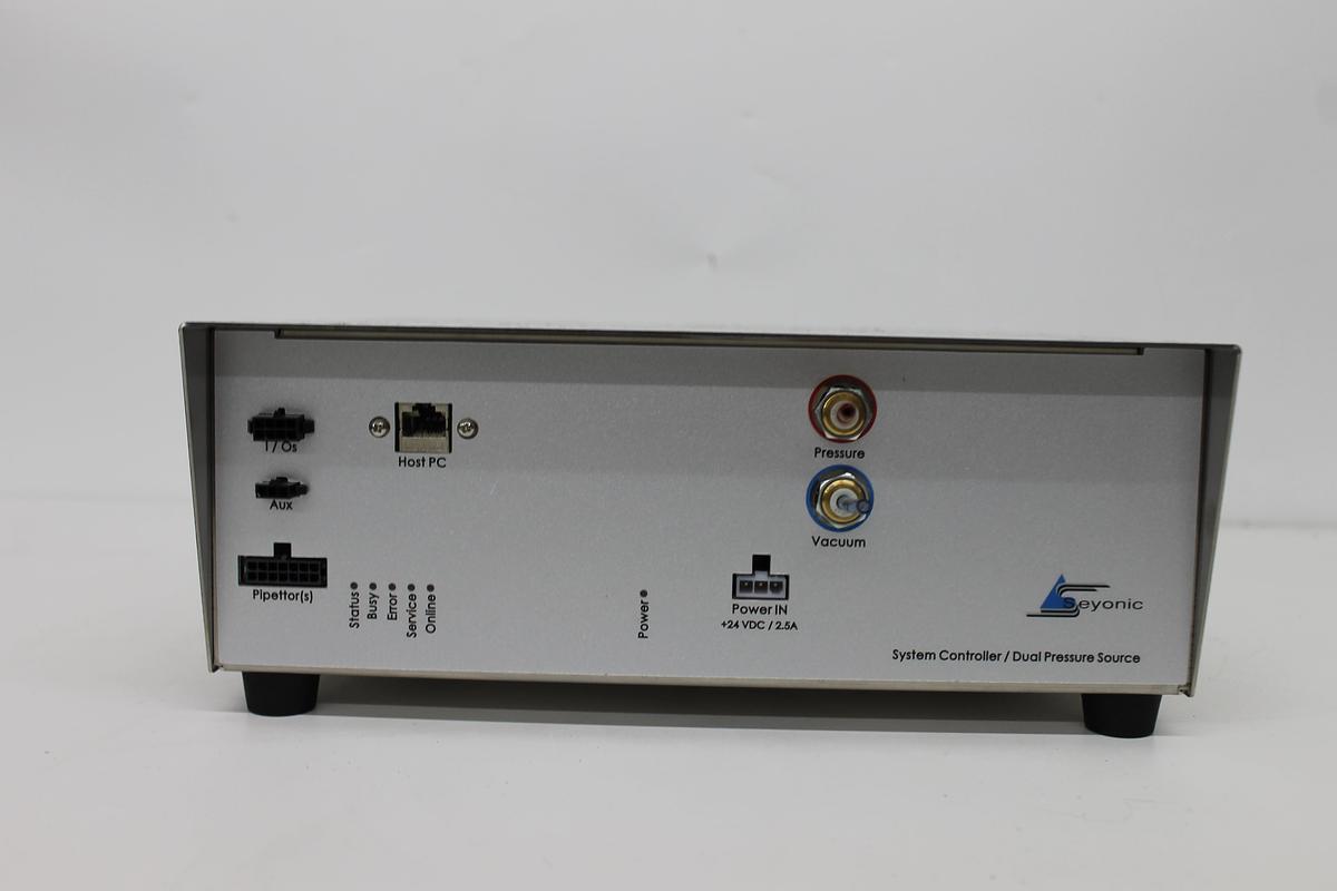Used Seyonic System Controller/Dual Pressure Source for Pipetting Systems