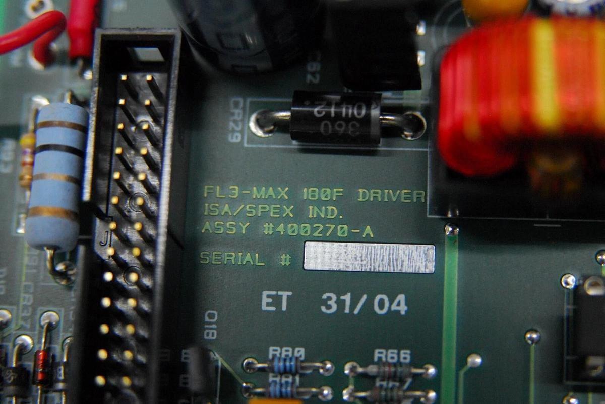 Used FL3-MAX 180F Driver 400270-A ISA/SPEX - FluoroMax-3