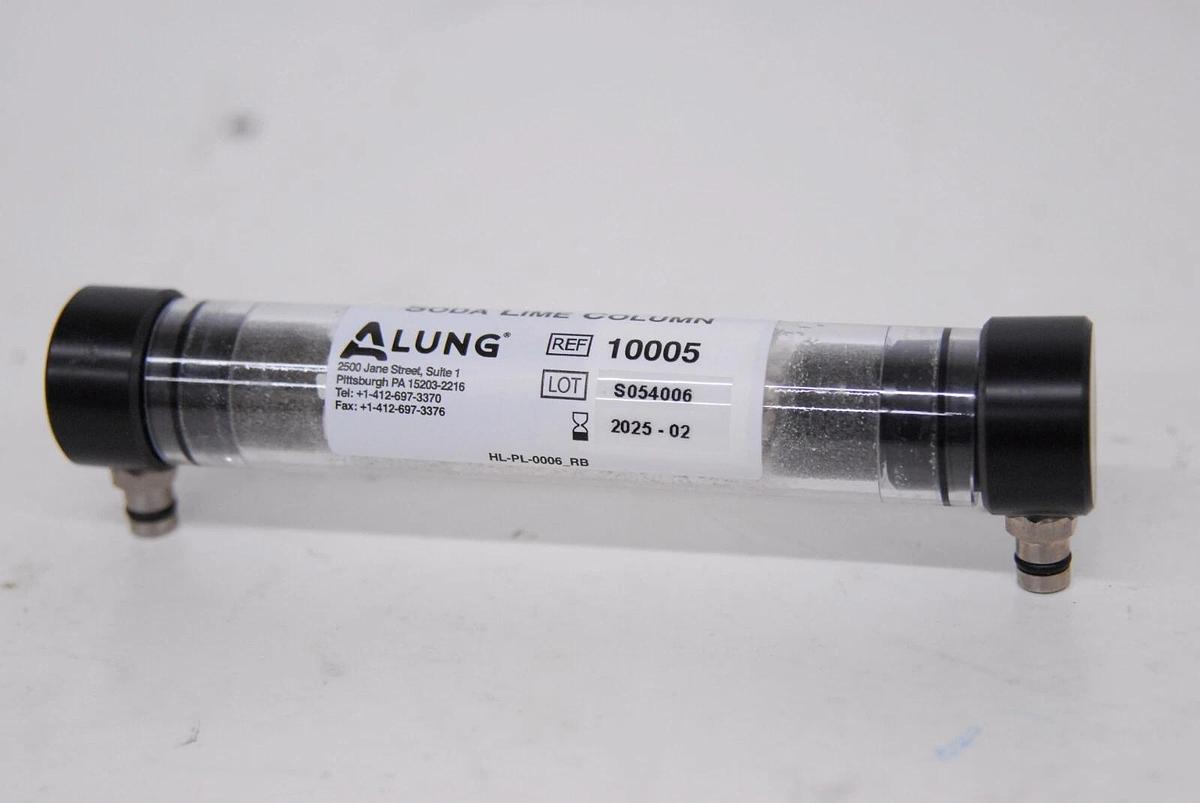 Used ALUNG 10005 HL-PL-0006_RB Soda Lime Column - Hemolung CR4