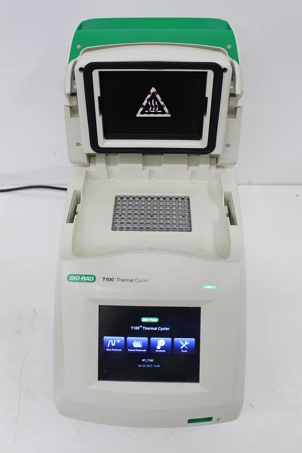 Used Bio-Rad T100 186-1096 96-Well PCR Thermal Cycler Touchscreen