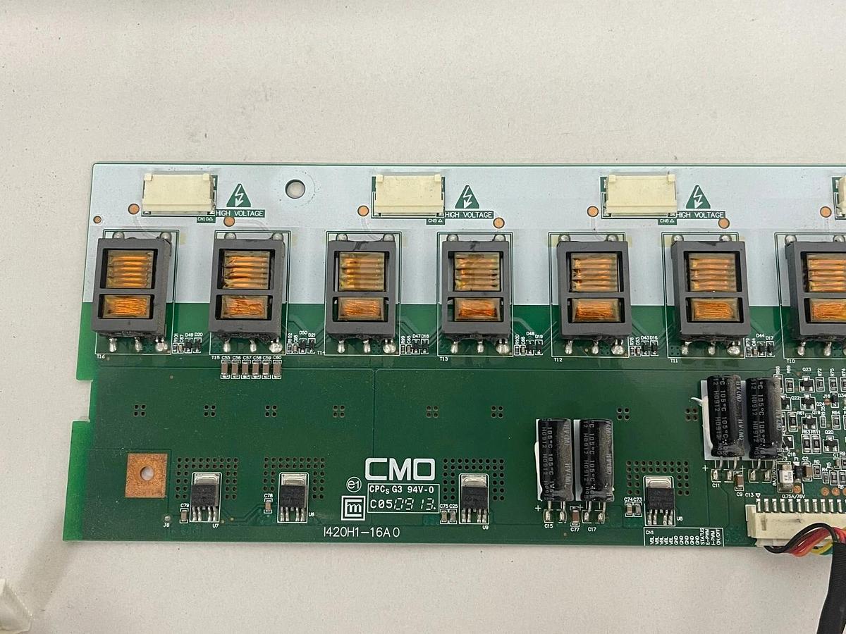 Used CMO 27-D026774 Backlight Inverter Board (I420H1-16A0)