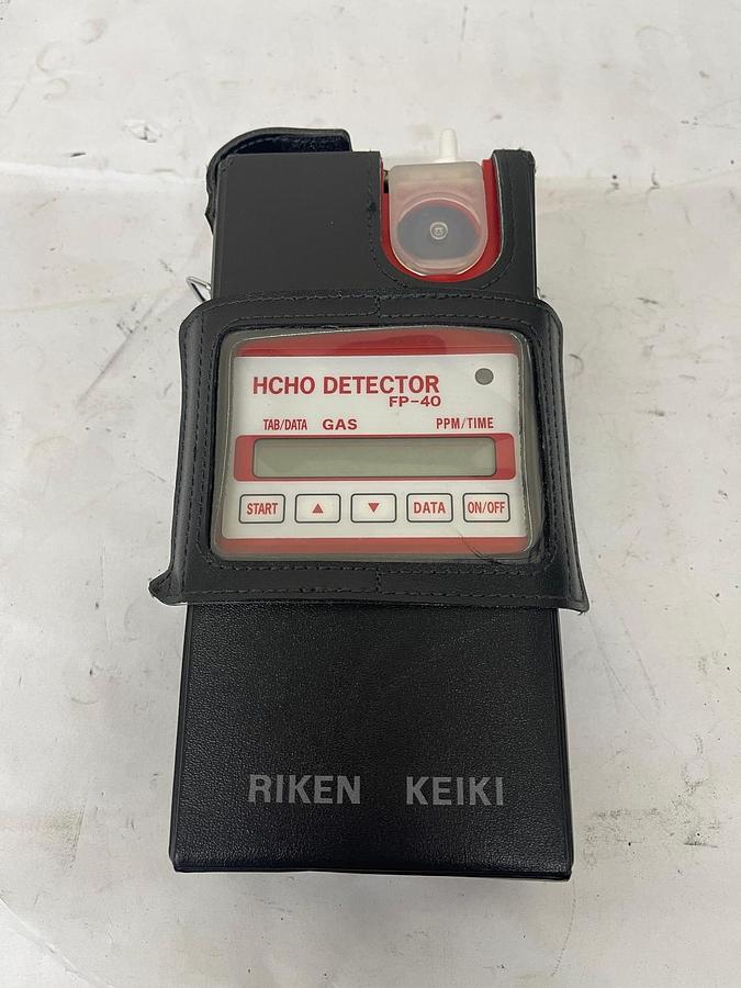 Used RKI FP-40 HCHO - Formaldehyde Detector W/ Case