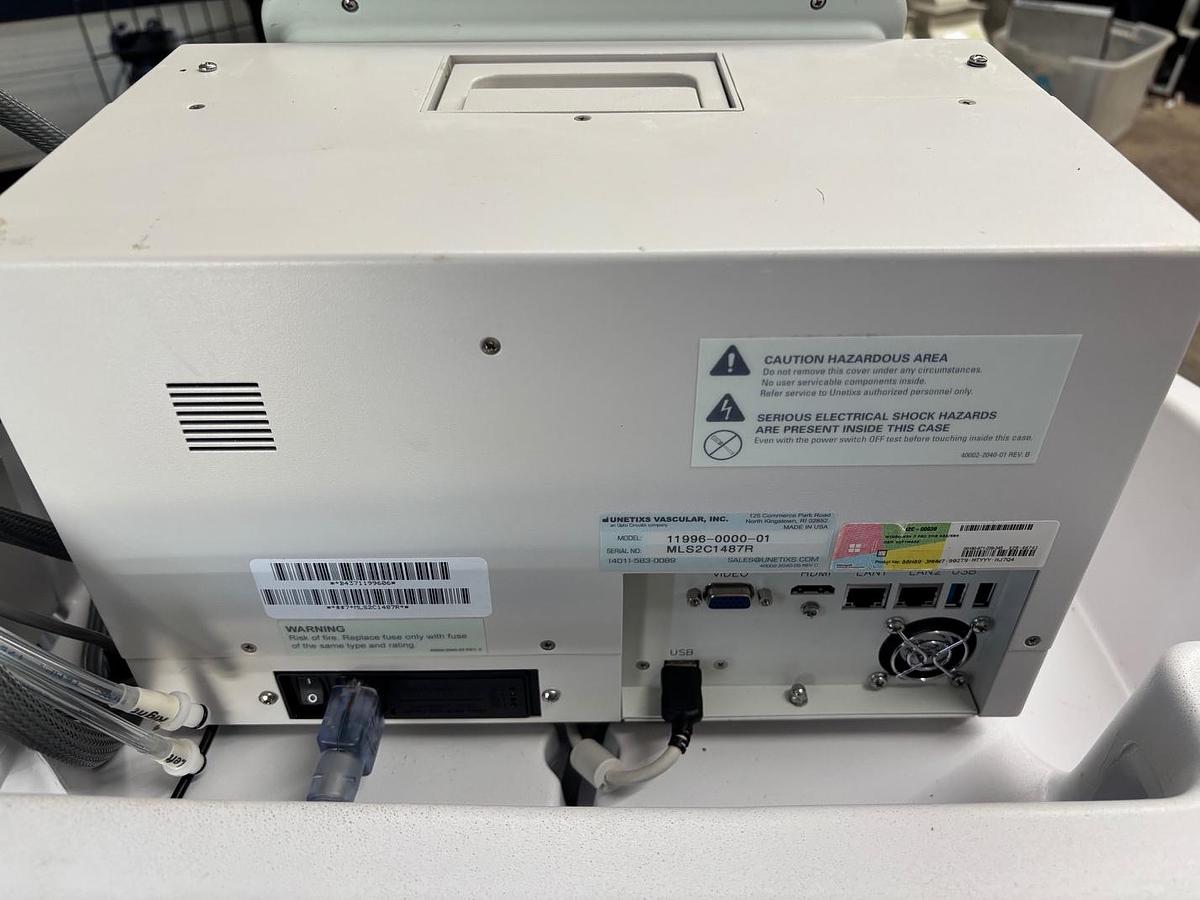 Used Unetixs Vascular Multilab Series 2-CP Peripheral Vascular Diagnostic System 11996-0000-01
