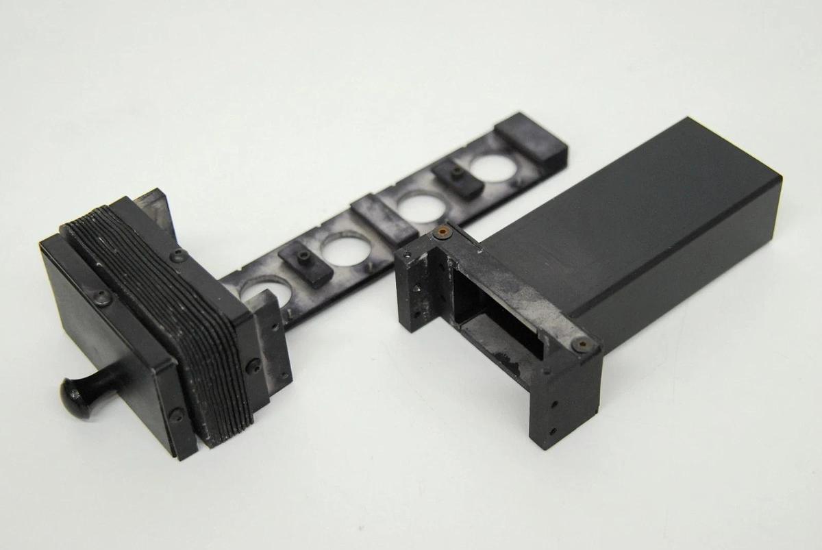 Used Nikon Diaphot TMD Inverted Microscope - 4 Slot Filter Cube Cassette Slider