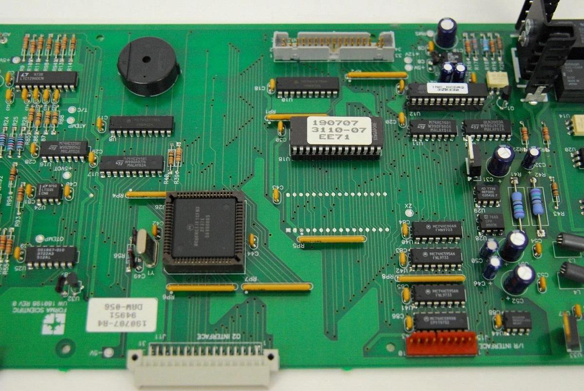 Used Forma Thermo Scientific UW-180198 190707-R4 Main Processor Board (Model 3110)