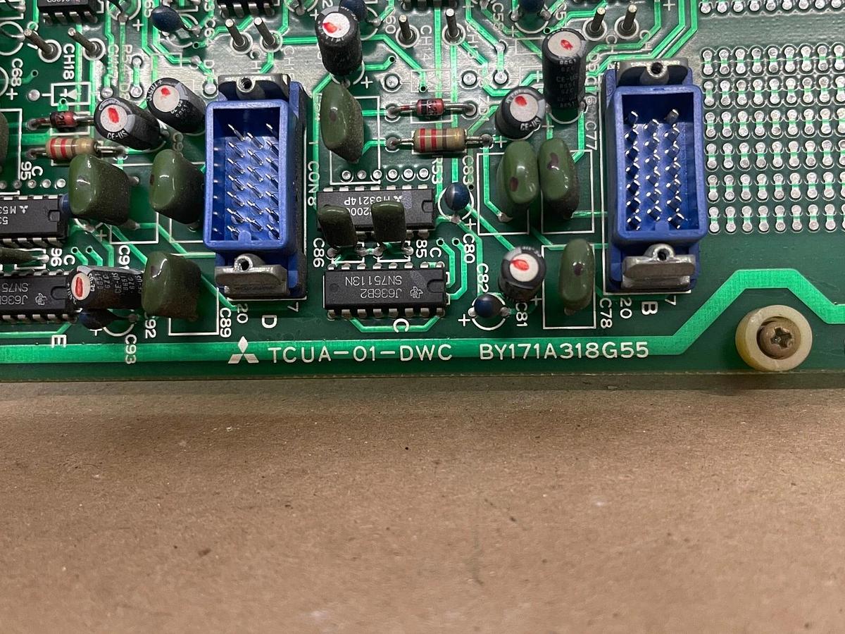 Used Mitsubishi TCUA-01-DWC Circuit Board BY171A318G55