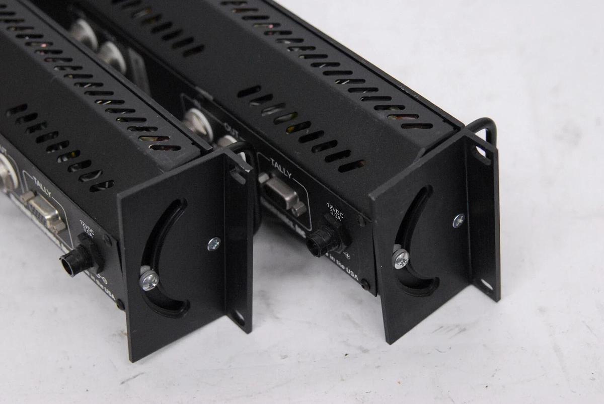 Used Marshall V-R44P 4" Quad LCD 2RU Rack Mountable Monitor - Lot of 2