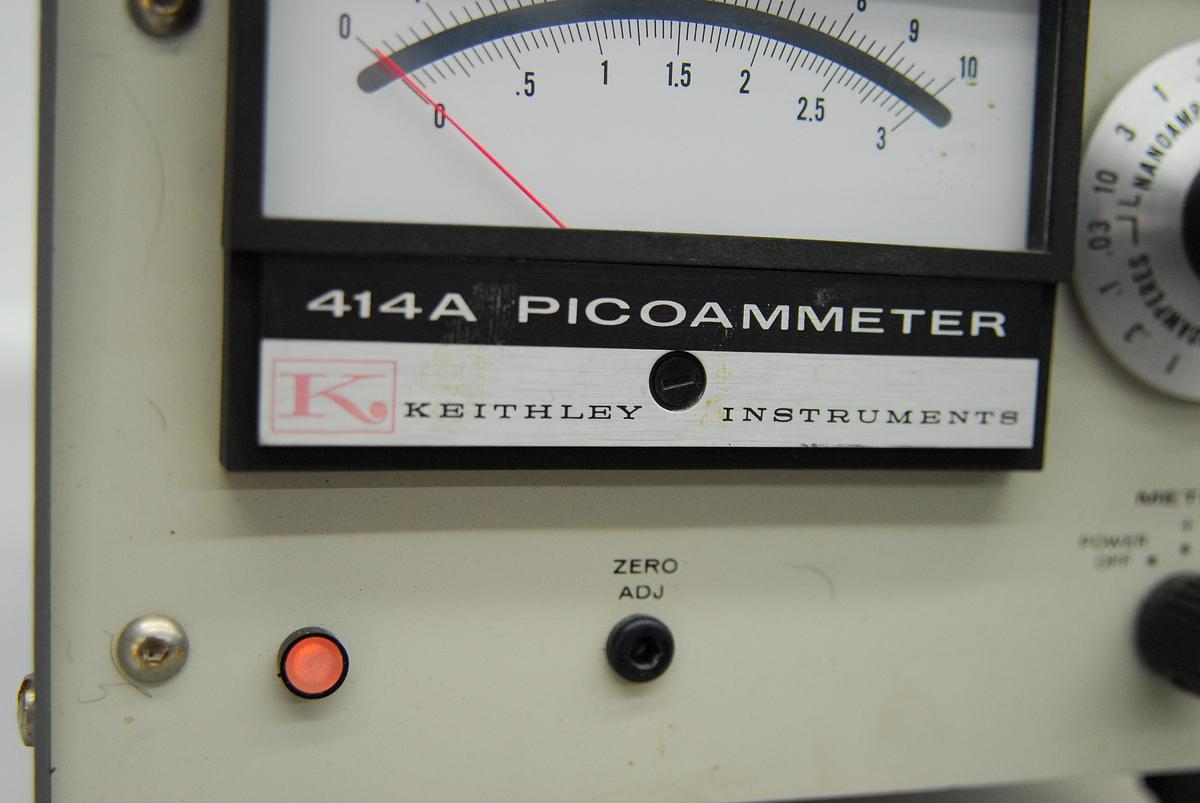 Used Keithley Instruments 414A Picoammeter w/ Manual - CamScan SEM