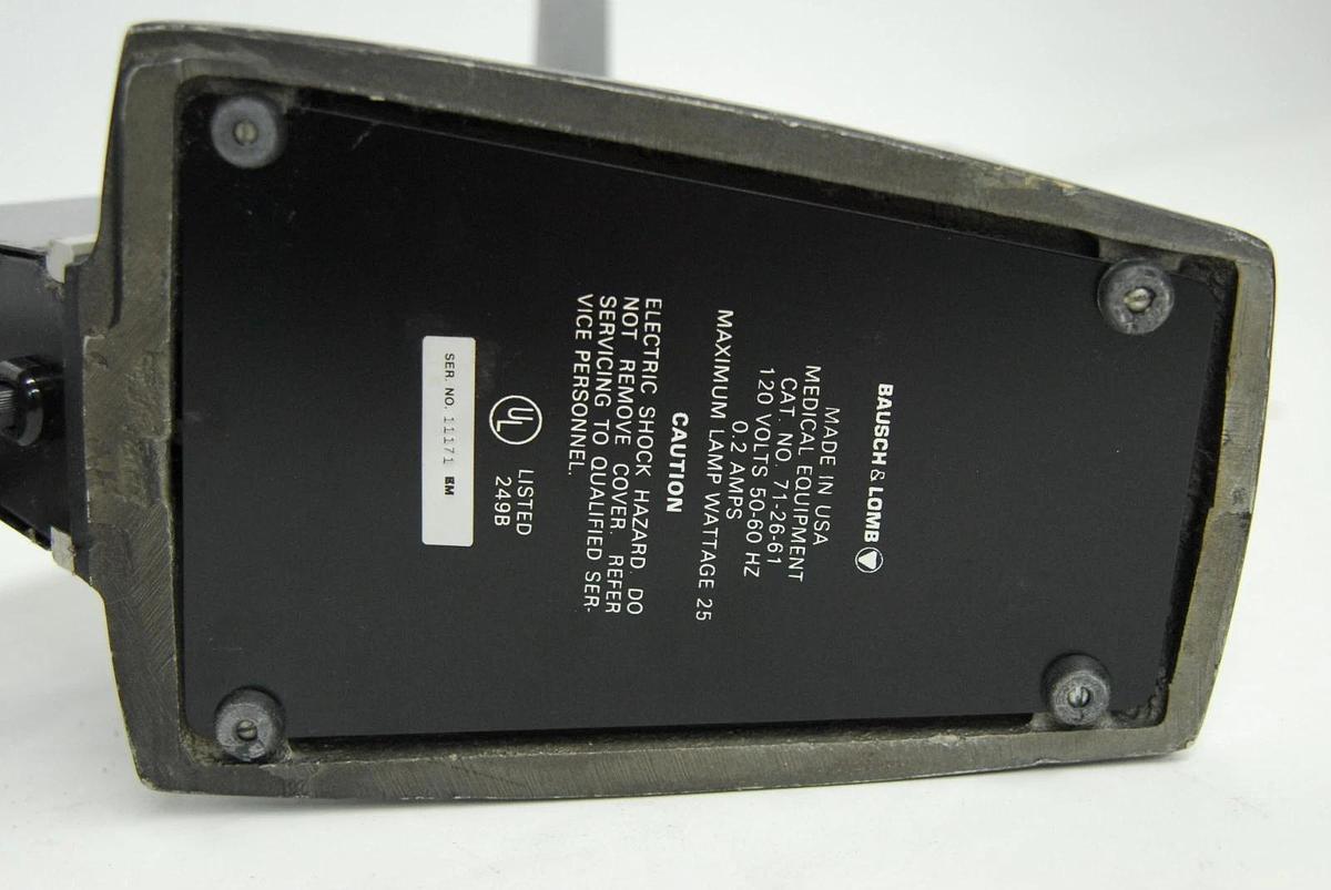 Used Bausch & Lomb 71-26-61 Lensometer (Lensmeter)