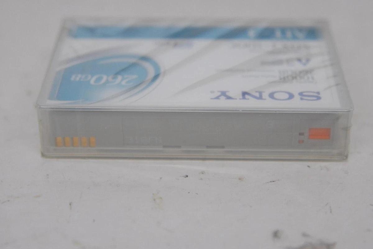 Used NEW - SONY Data Tape Cartridge SDX3-100C 260GB