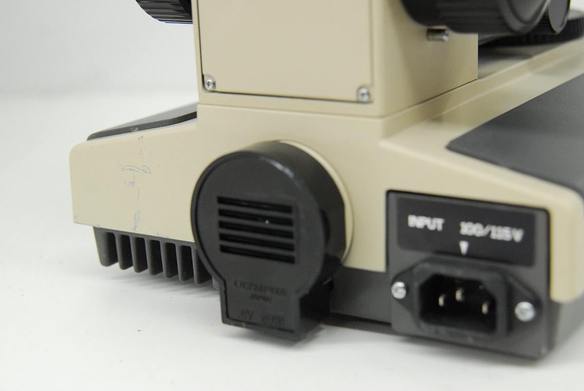 Used Olympus BH-2 BHTU Binocular Microscope W/ DPlan 4/10 Objectives, Light Pre-Set