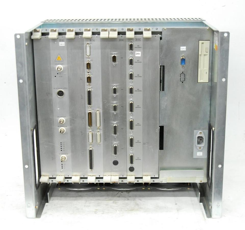 Used Bruker AXS A18-B20 Control Rack W/ B102, B114, B104, B105 Cards - D8 ADVANCE