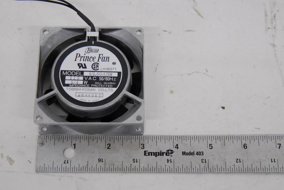 Used Tobishi Prince Fan UL80AB8 (Olympus Vanox AHBS3) - Lot of 2