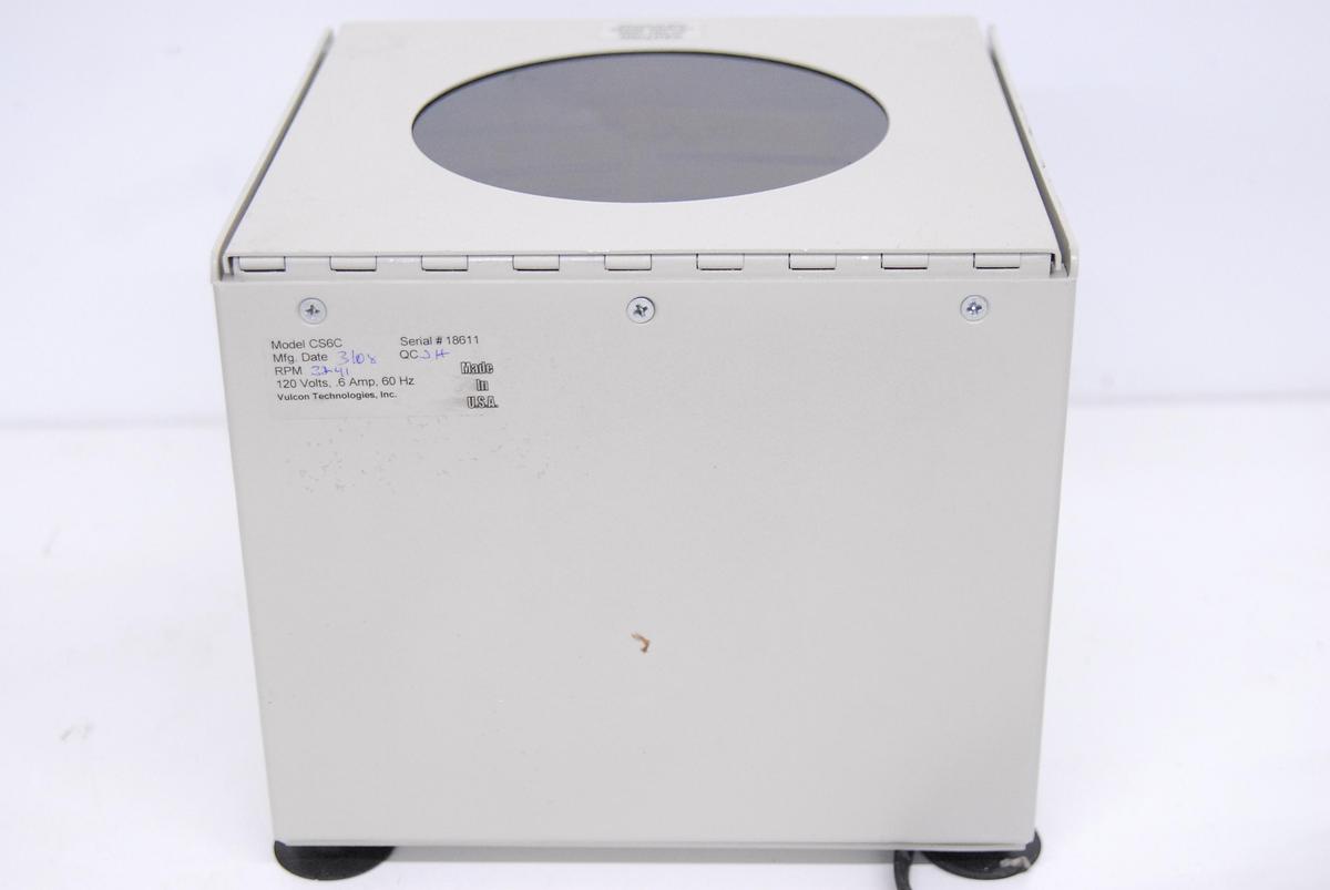 Used Vulcon CS6C Clinaseal Sealed Technology Centrifuge - 6-Slot Rotor