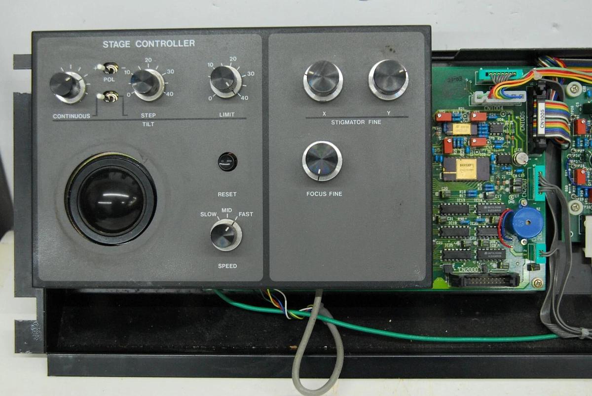 Used Hitachi SEM TrackBall Control Panel 585-5525 W/ Attached Control Boards