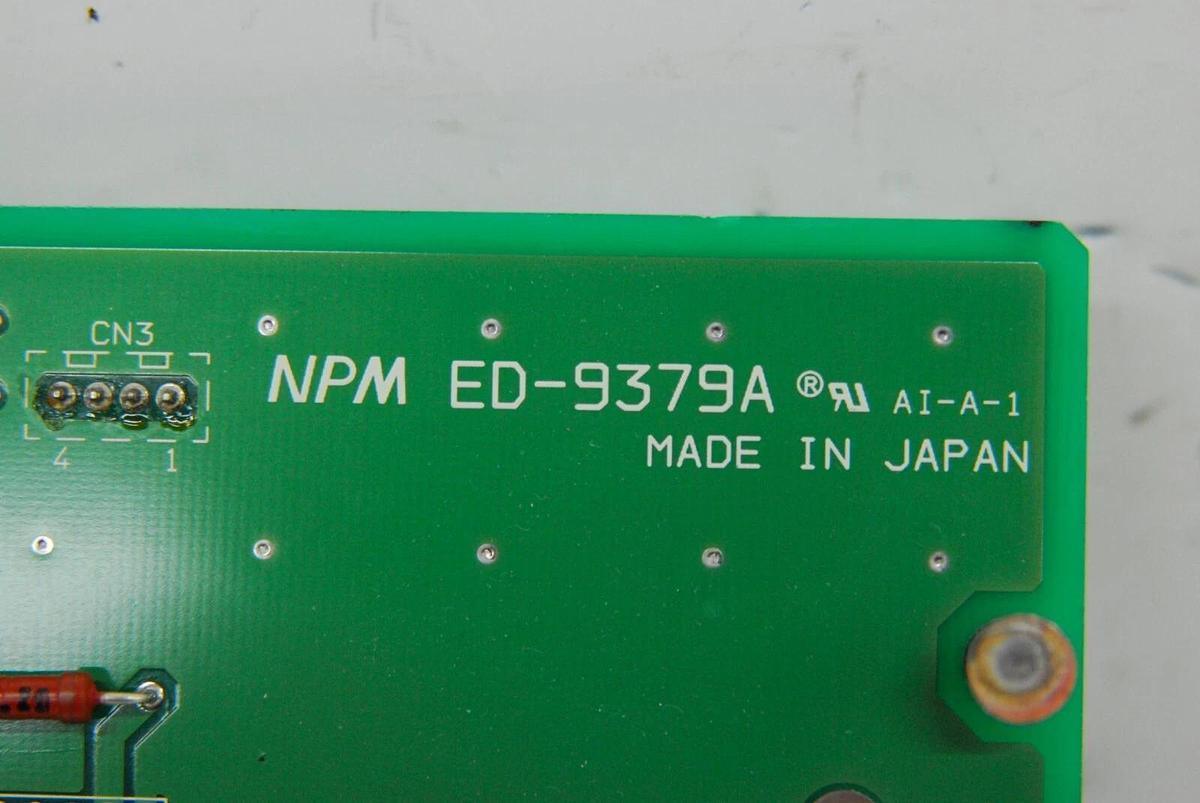 Used NPM ED-9379A Control Panel Display (Qiagen BioRobot EZ1)