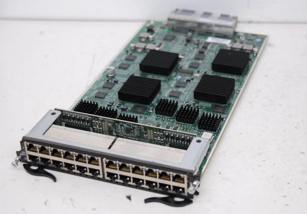Used Foundry Networks SX424P 35529-701A FastIron SuperX 24-port Ethernet Module