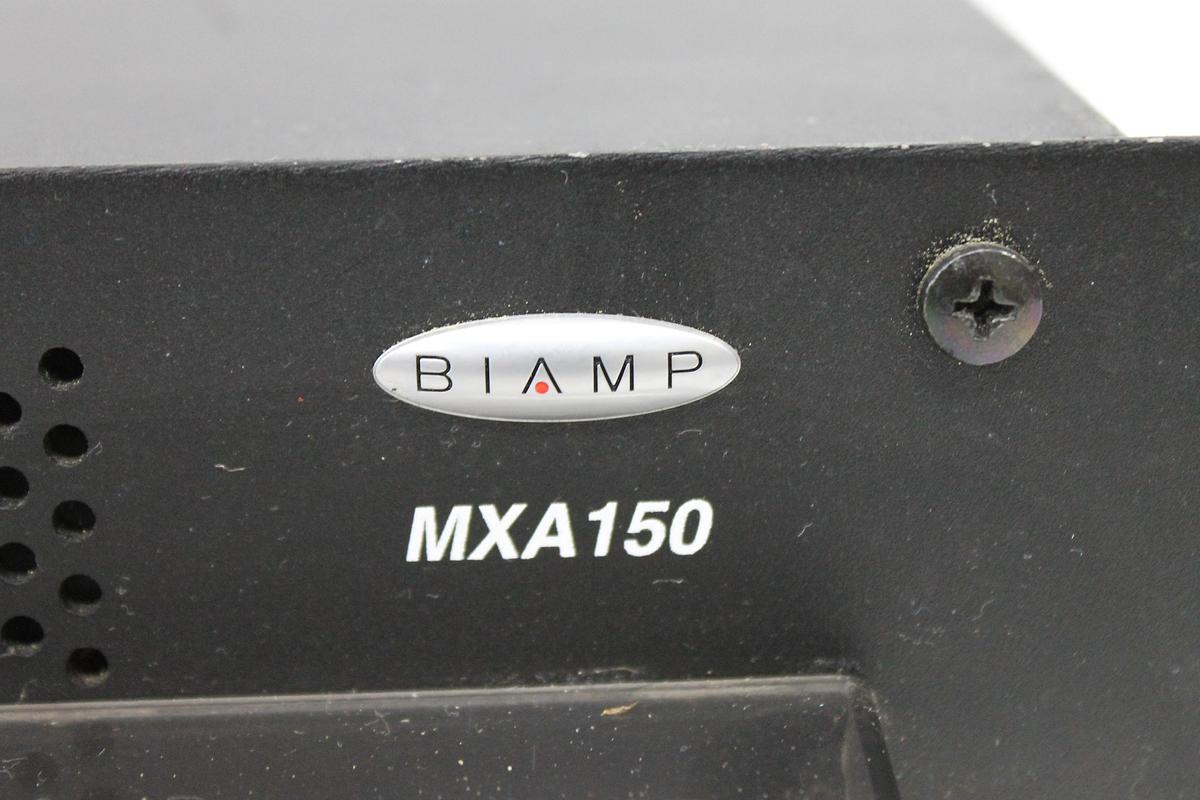 Used Biamp MXA150 6-Channel Audio Mixer Amplifier