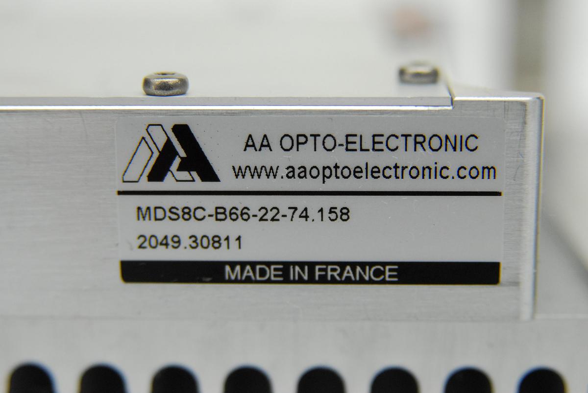 Used AA OPTO Electronic MDS MDS8C-B66-22-74.158 Driver w/ AOTF.nC-400.650-TN, Cables