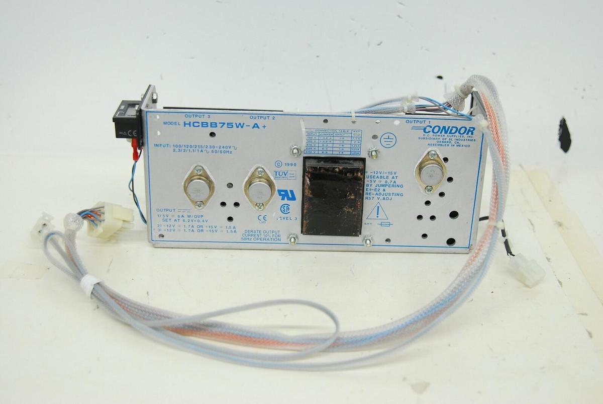 Used Condor HCBB75W-A+ Linear Power Supply (FACSCalibur)