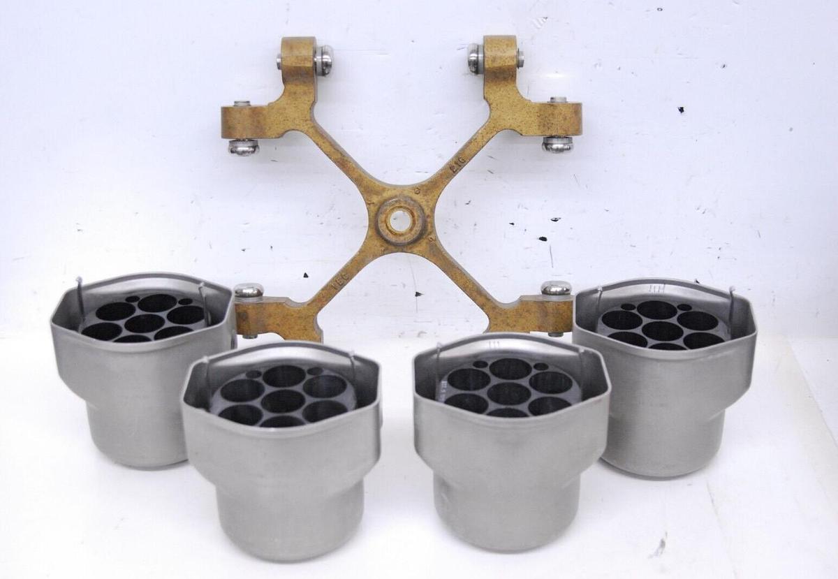 Used IEC 216 Swing-Out Rotor W/ 4x 378-S Buckets and Inserts