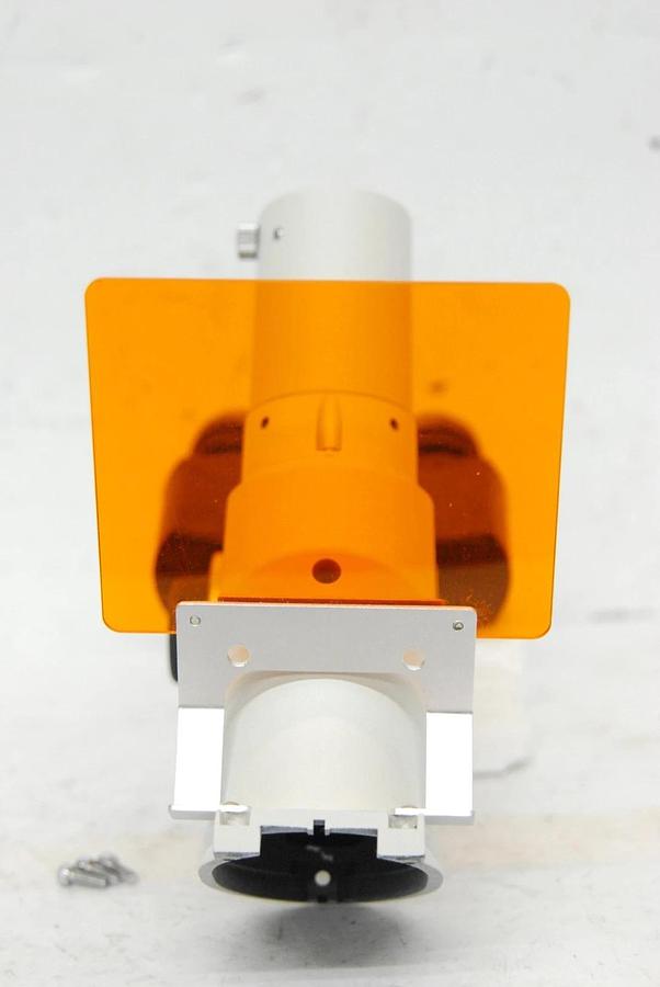 Used Nikon TS100 Trinocular Head W/ V-T Camera Adapter, 2x C-W 10XA/22 Eyepieces