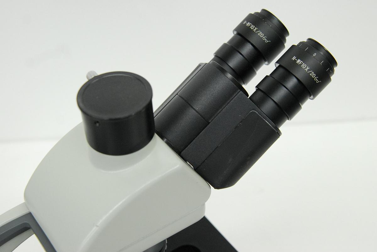 Used Motic BA300 Trinocular Phase Contrast Microscope W/ Plan 4/10/40/100 Objectives