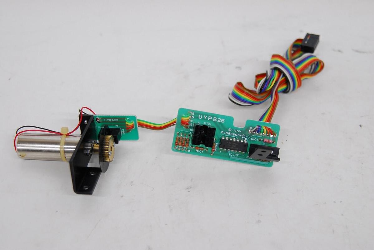 Used Olympus UYPB26 Board W/ UYPB25 Board, Cable, 30:1 Namiki Gearhead (Vanox AHBS3)